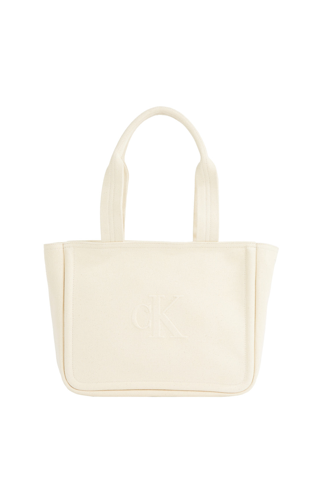 CALVIN KLEIN JEANS - Women's summer canvas Tote bag-9